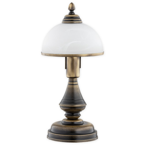 Настільна лампа Lemir Lighting O3168 L1 PAT Hermes patyna E27 1x60W IP20