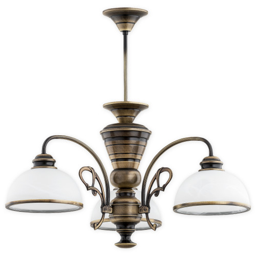 Люстра Lemir Lighting O3173 W3 PAT Lambda patyna E27 3x60W IP20
