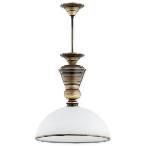 Підвісна люстра Lemir Lighting O3177 W1 PAT Lambda patyna E27 1x60W IP20