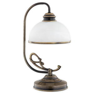 Настільна лампа Lemir Lighting O3178 L1 PAT Lambda patyna E27 1x60W IP20