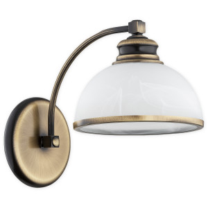 Бра Lemir Lighting O3180 K1 PAT Pelion patyna E27 1x60W IP20