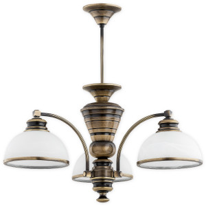 Люстра Lemir Lighting O3183 W3 PAT Pelion patyna E27 3x60W IP20