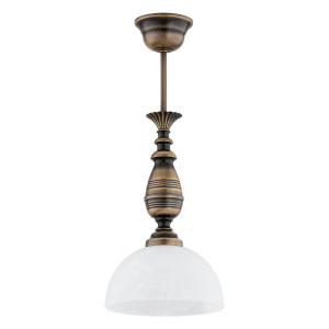 Підвісна люстра Lemir Lighting O3192 W1 PAT Felix patyna E27 1x60W IP20