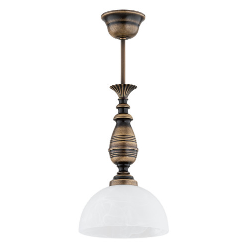 Підвісна люстра Lemir Lighting O3192 W1 PAT Felix patyna E27 1x60W IP20