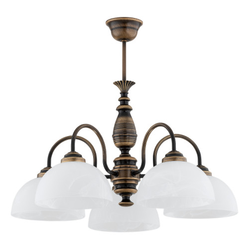 Люстра Lemir Lighting O3195 W5 PAT Felix patyna E27 5x60W IP20