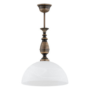Підвісна люстра Lemir Lighting O3197 W1 PAT Felix patyna E27 1x60W IP20