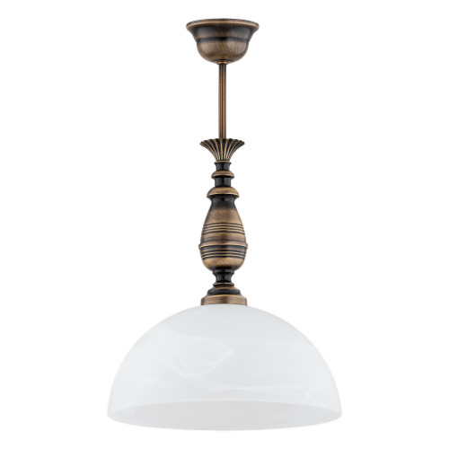Підвісна люстра Lemir Lighting O3197 W1 PAT Felix patyna E27 1x60W IP20