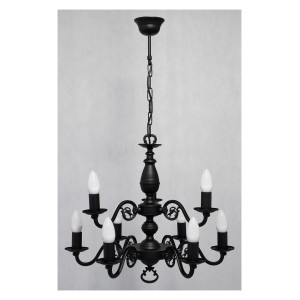 Люстра Lemir Lighting O3323 P2 W9 CZA Ventuno czarny matowy E14 9x15W IP20