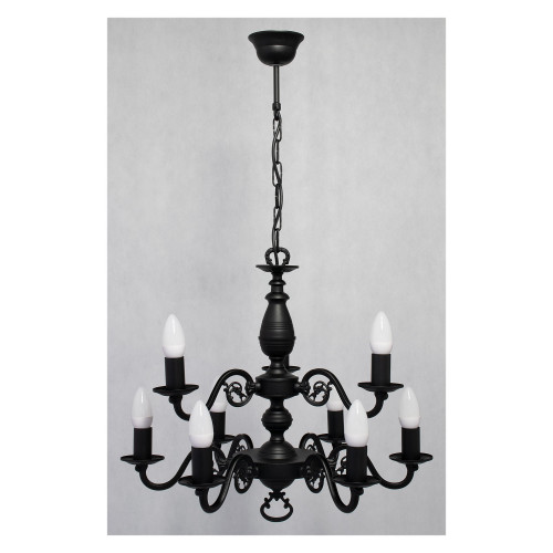 Люстра Lemir Lighting O3323 P2 W9 CZA Ventuno czarny matowy E14 9x15W IP20
