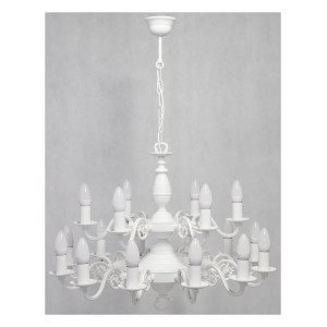 Люстра Lemir Lighting O3326 P2 W18 BIA Ventuno biały matowy E14 18x15W IP20