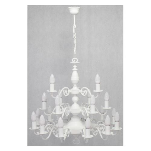 Люстра Lemir Lighting O3327 P3 W21 BIA Ventuno biały matowy E14 21x15W IP20