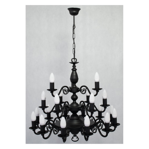 Люстра Lemir Lighting O3327 P3 W21 CZA Ventuno czarny matowy E14 21x15W IP20