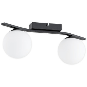 Люстра стельова Lemir Lighting O3352 P2 CZA Stella czarny matowy E14 2x40W IP20