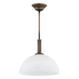 Підвісна люстра Lemir Lighting O3387 W1 PAT Delos patyna E27 1x60W IP20