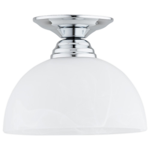 Світильник стельовий Lemir Lighting O3460 P1 CH Frella - Podsufitki E27 1x60W IP20