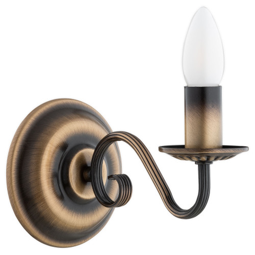 Бра Lemir Lighting O3480 K1 PAT Velita patyna E14 1x60W IP20