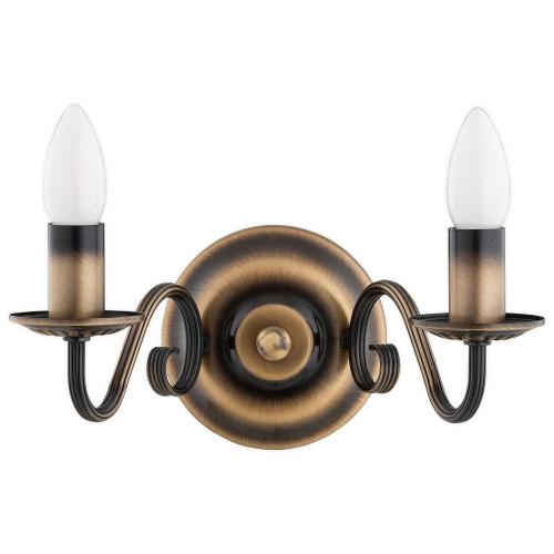 Бра Lemir Lighting O3481 K2 PAT Velita patyna E14 2x60W IP20