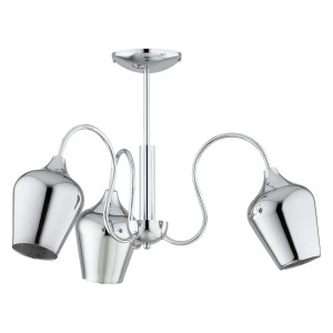 Люстра Lemir Lighting O3563 W3 CH Julia chrom E27 3x60W IP20