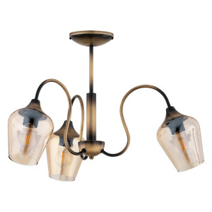 Люстра Lemir Lighting O3563 W3 PAT Julia patyna E27 3x60W IP20