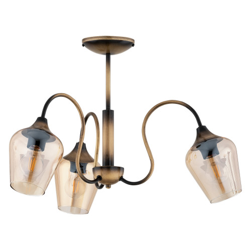 Люстра Lemir Lighting O3563 W3 PAT Julia patyna E27 3x60W IP20