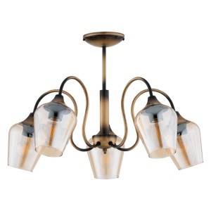 Люстра Lemir Lighting O3565 W5 PAT Julia patyna E27 5x60W IP20