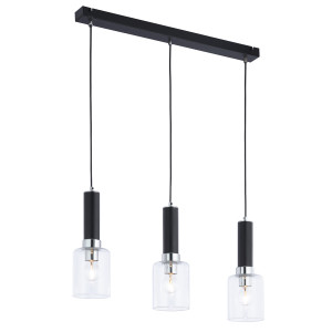 Jupiter 1869 - TU3 - Підвісна люстра TULUZA 3xE27/60W/230V срібний