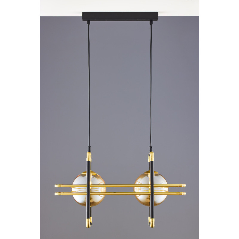 Люстра JUPITER FIORI 2026 FR 2 CZ/MS BU