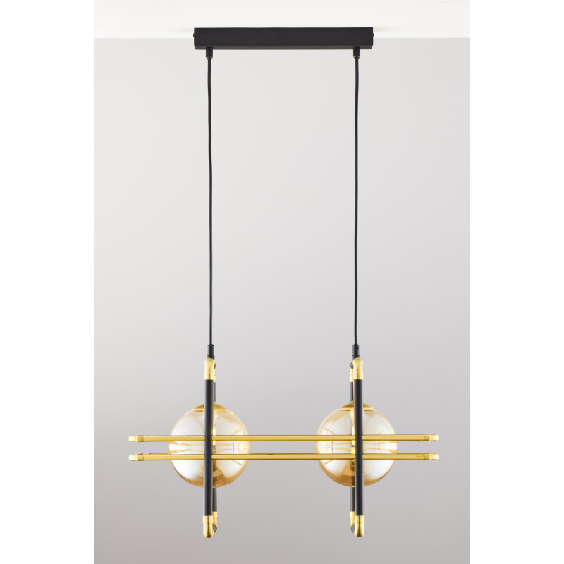 Люстра JUPITER FIORI 2026 FR 2 CZ/MS BU