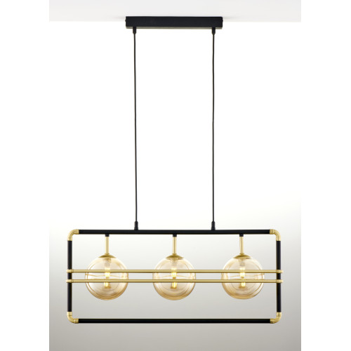 Люстра JUPITER FIORI 2027 FR 3 CZ/MS BU