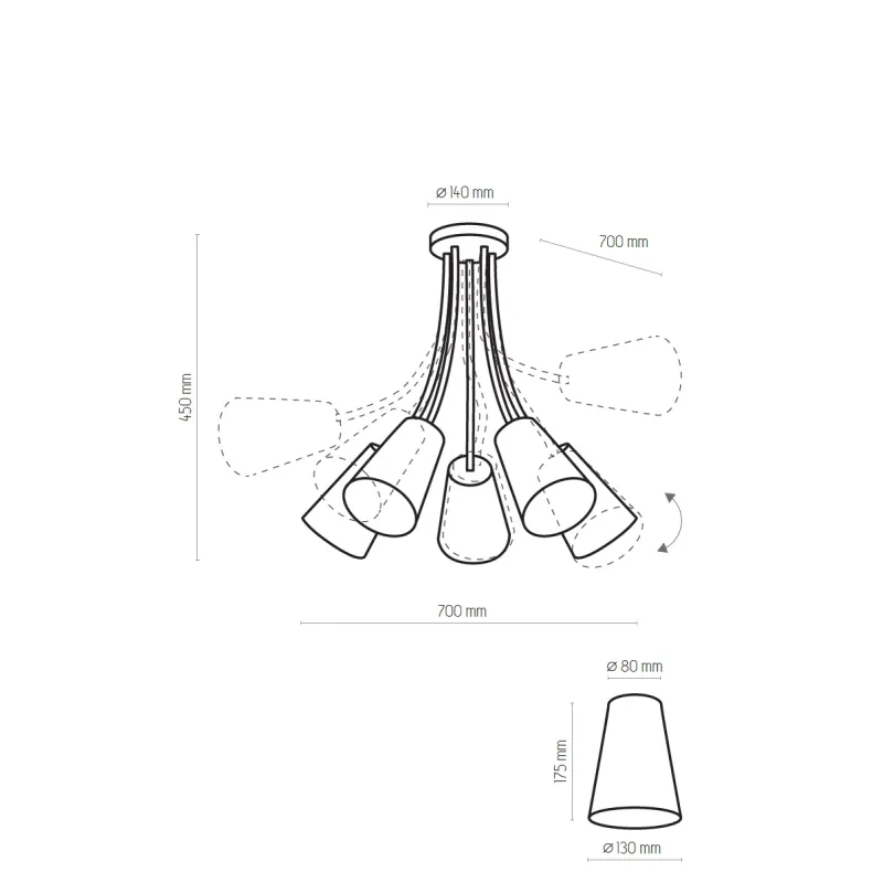 Люстра TK LIGHTING 828