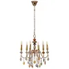 Люстра Edlin PL2416-6 Vanessa E14 6x12W IP20 золотий 32205340