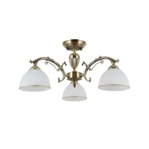Люстра Italux PND-5122-3 Feneza E27 3x40W IP20 бронзова