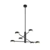 Люстра Nowodvorski 7946 Orbit GX53 6x12W IP20 чорна