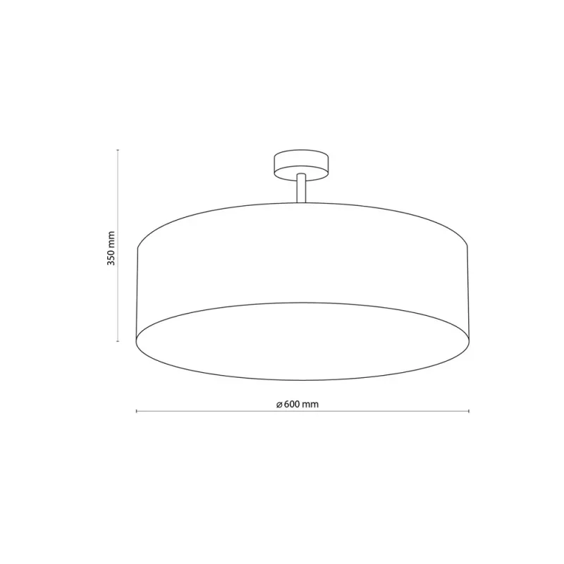Люстра TK Lighting 4239 Rondo E27 4x15W IP20 графітова