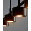 Підвісний світильник, люстра Nordlux 2010813003 Clyde LED 4x16W 2700K 350Lm IP20 чорний