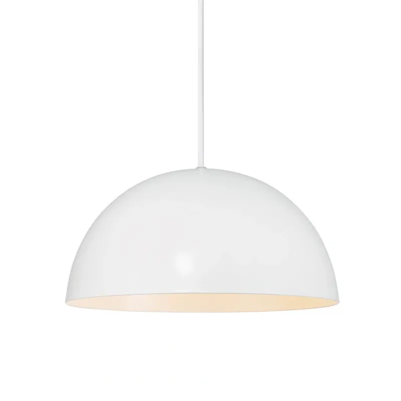 Підвісний світильник, люстра Nordlux 48563001 Ellen E27 1x40W IP20 білий