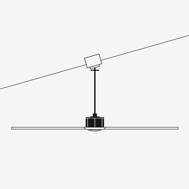 Світлодіодний стельовий вентилятор LANTAU LED/15W/230V матовий хром/дерево + пульт дистанційного керування FARO 33518DC