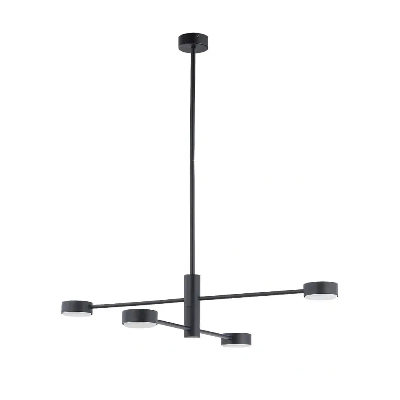 Люстра Nowodvorski 7945 Orbit GX53 4x12W IP20 чорна