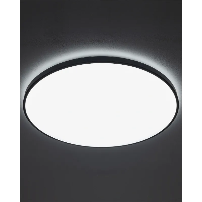 Світильник стельовий Nowodvorski 10973 Agnes Round LED Pro 1x32W 3000K 2600Lm IP44 чорний