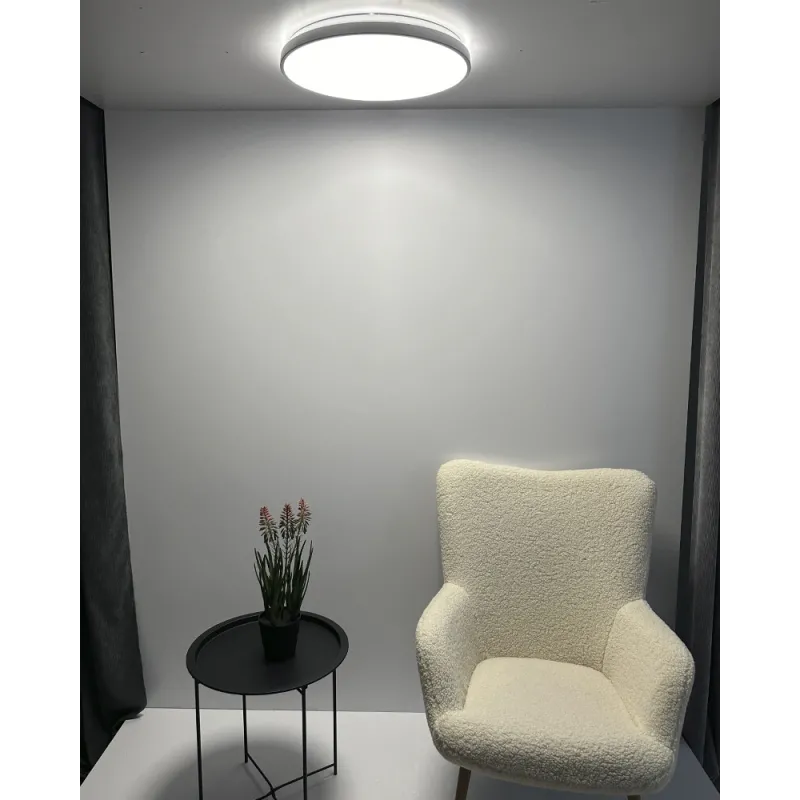 Світильник стельовий Nowodvorski 10980 Agnes Round LED Pro 1x32W 4000K 3000Lm IP44 білий