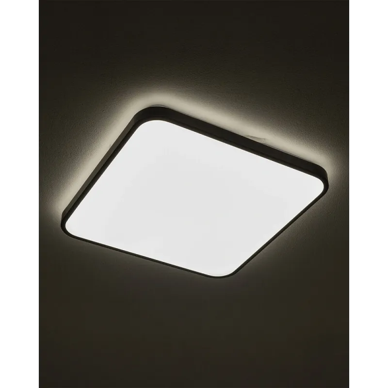 Світильник стельовий Nowodvorski 10985 Agnes Square LED Pro 1x32W 3000K 2700Lm IP44 чорний
