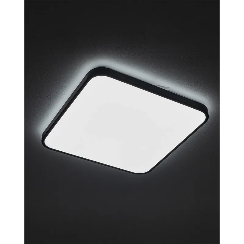 Світильник стельовий Nowodvorski 10986 Agnes Square LED Pro 1x32W 4000K 2800Lm IP44 чорний