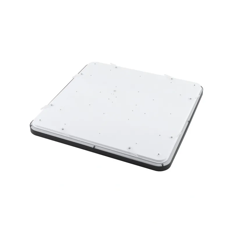 Світильник стельовий Nowodvorski 10987 Agnes Square LED Pro 1x64W 3000K 5600Lm IP44 чорний