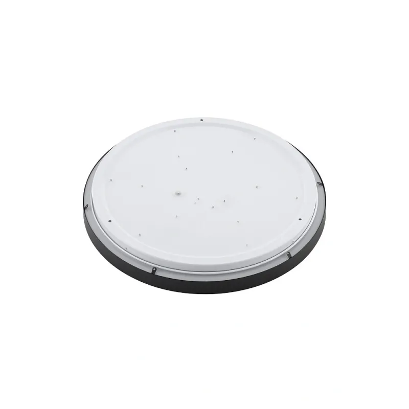 Світильник стельовий Nowodvorski 10972 Agnes Round LED Pro 1x22W 4000K 1800Lm IP44 чорний