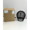 Підвісний світильник, люстра Nowodvorski 11168 Haiti L E27 1x25W IP20 чорний