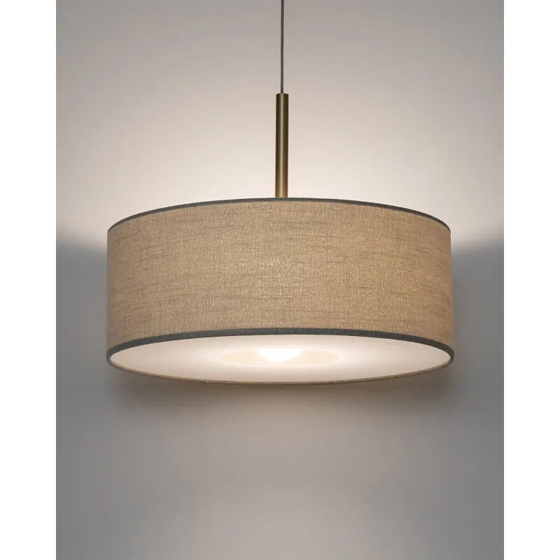 Підвісний світильник, люстра Nowodvorski 11652 Santana M E27 1x25W IP20 бежевий