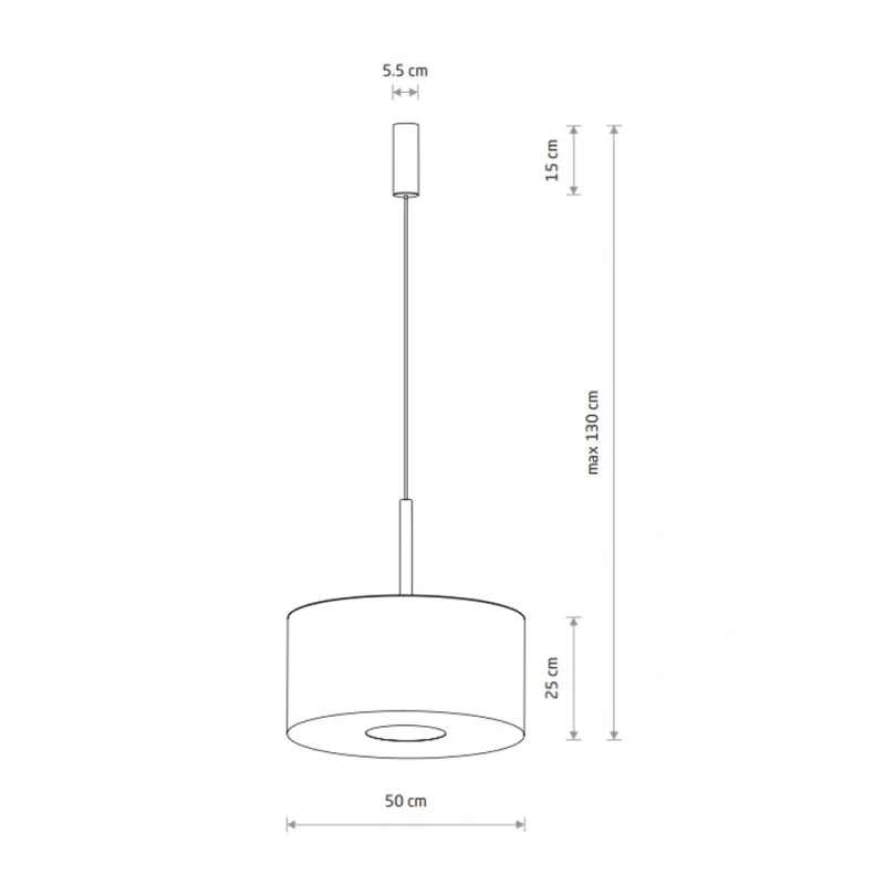 Підвісний світильник, люстра Nowodvorski 11652 Santana M E27 1x25W IP20 бежевий