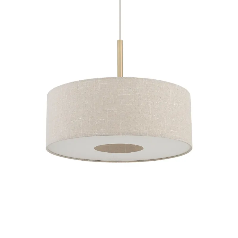 Підвісний світильник, люстра Nowodvorski 11652 Santana M E27 1x25W IP20 бежевий