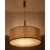 Підвісний світильник, люстра Nowodvorski 11653 Santana L E27 1x25W IP20 бежевий