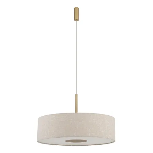Підвісний світильник, люстра Nowodvorski 11653 Santana L E27 1x25W IP20 бежевий